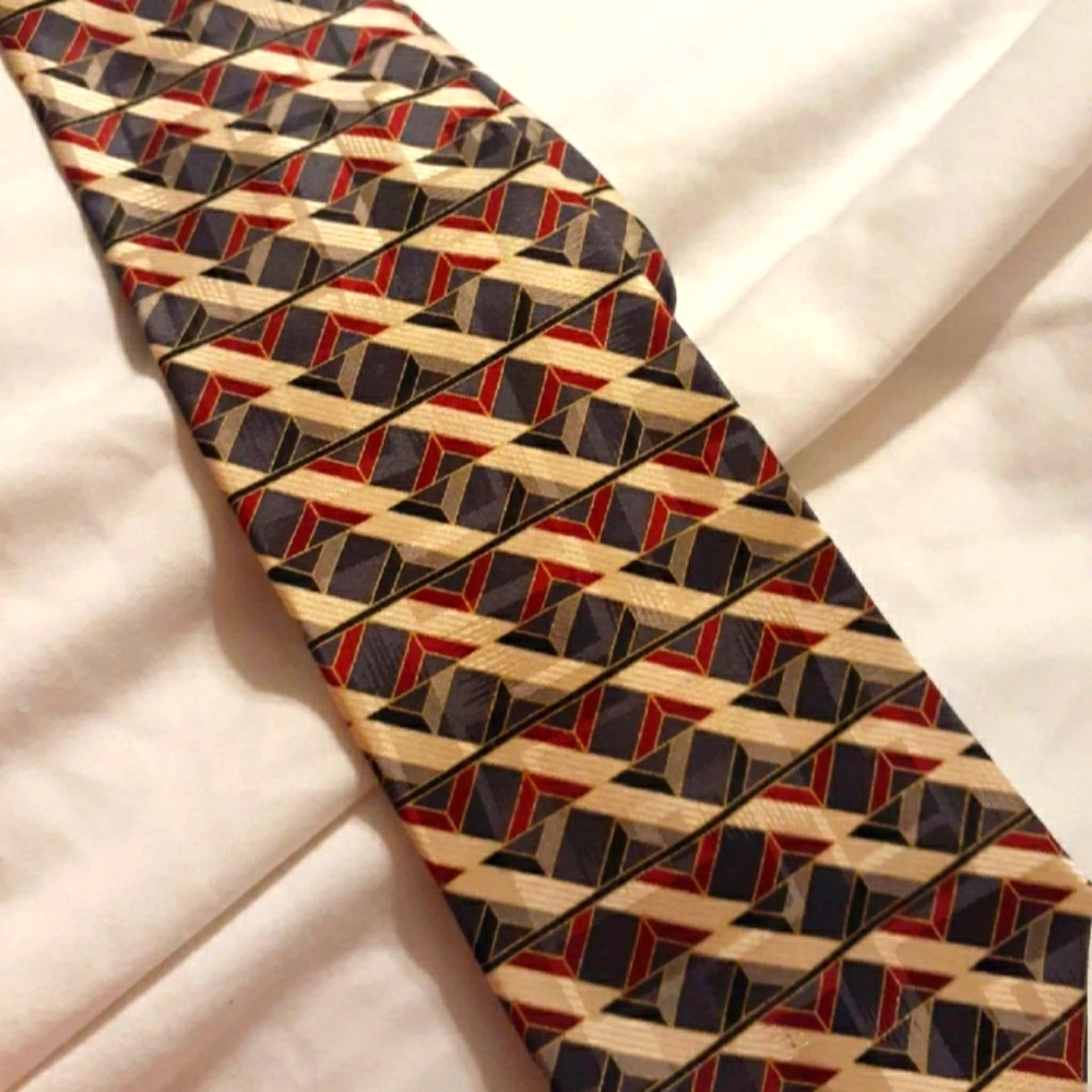 Courreges Homme Silk Tie ■